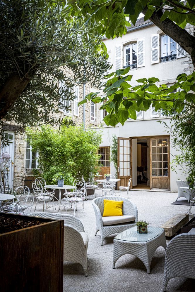 The courtyard